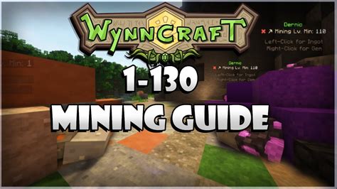 leveling guide wynncraft.